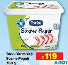 TORKU YARIM YAĞLI SÜZME PEYNİR 750 G TORKU YARIM YAĞLI SÜZME PEYNİR 750 G